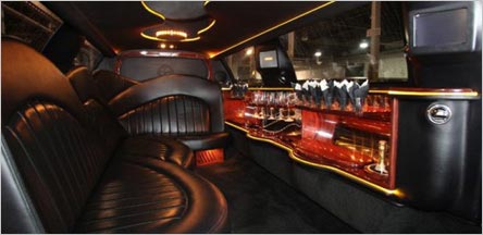 10 Passenger Stretch Limo Interior Belvedere