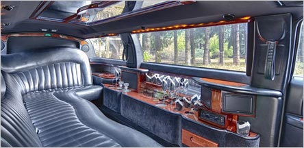 Lincoln Stretch Limo Interior Belvedere