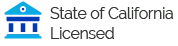 State of California Licensed